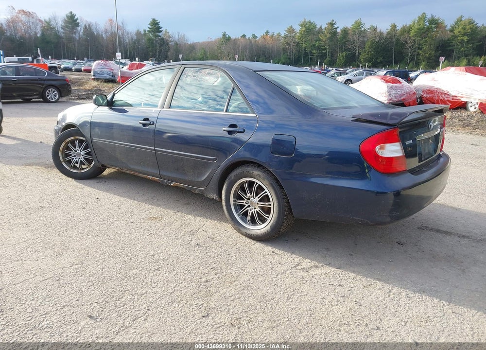 2003 TOYOTA CAMRY LE VIN: 4T1BE32K63U247154