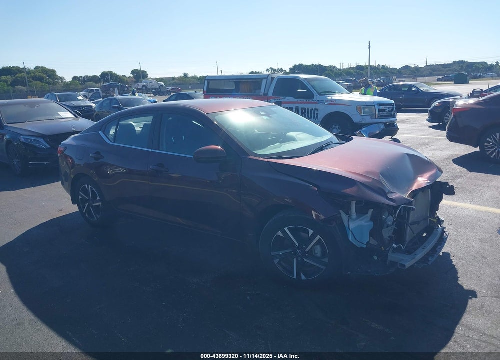 2025 NISSAN SENTRA SV VIN: 3N1AB8CV9SY250997