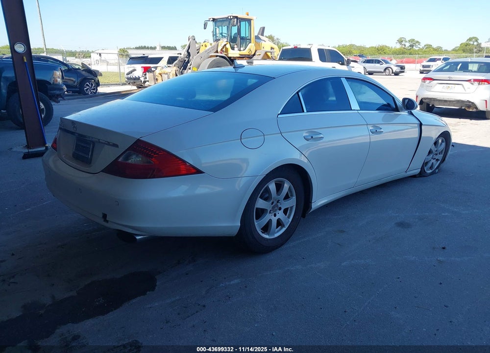 2008 MERCEDES-BENZ CLS CLASS VIN: WDDDJ72X68A125761