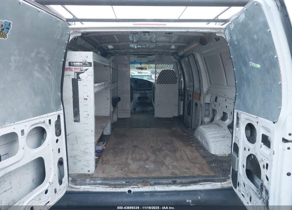 2008 FORD E-150 COMMERCIAL/RECREATIONAL VIN: 1FTNE14W88DA91910