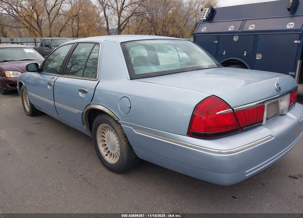 2000 MERCURY GRAND MARQUIS LS VIN: 2MEFM75W9YX689276