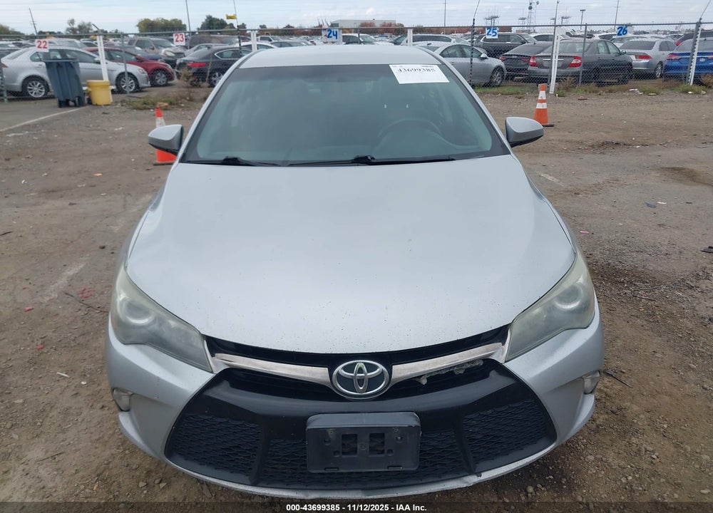 2016 TOYOTA CAMRY SE VIN: 4T1BF1FK1GU500852