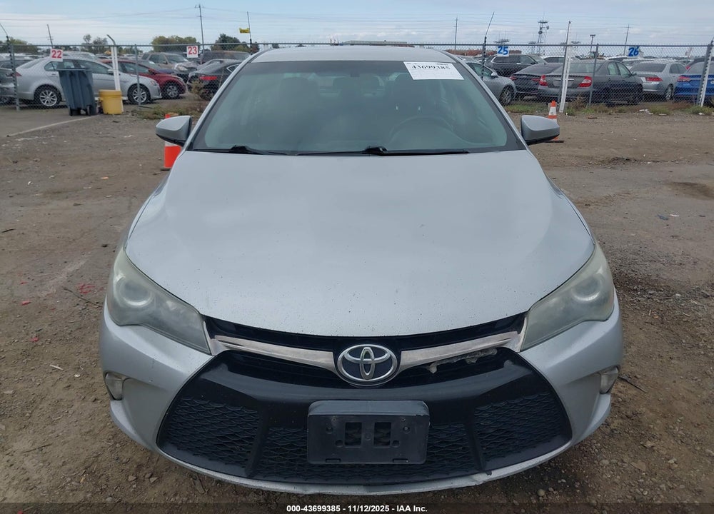 2016 TOYOTA CAMRY SE VIN: 4T1BF1FK1GU500852