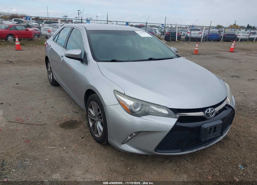 2016 TOYOTA CAMRY SE VIN: 4T1BF1FK1GU500852