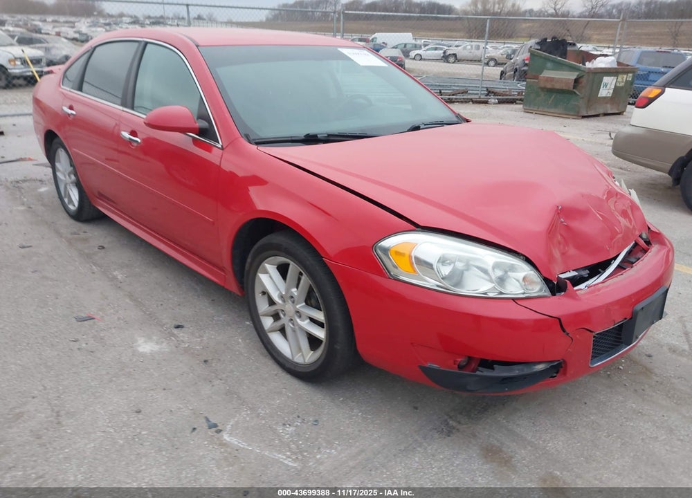 2013 CHEVROLET IMPALA LTZ VIN: 2G1WC5E38D1234956