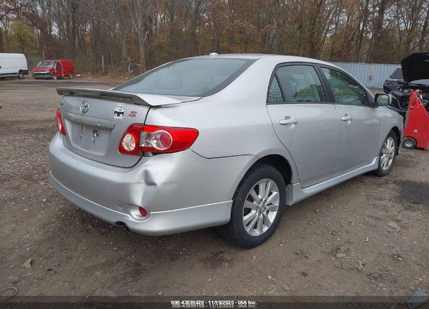 2010 TOYOTA COROLLA S VIN: 2T1BU4EE8AC419584