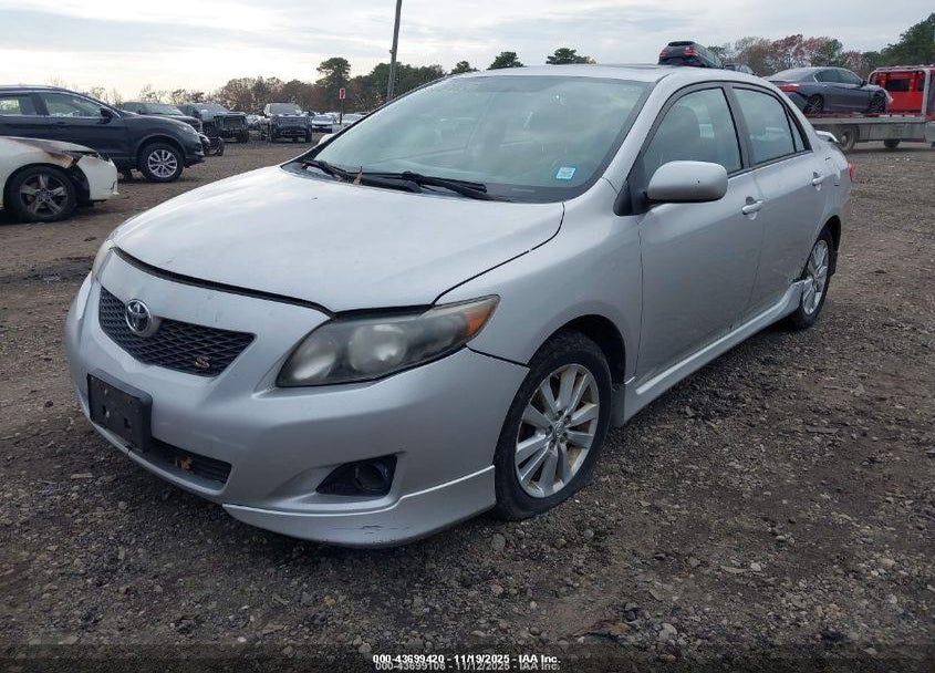 2010 TOYOTA COROLLA S VIN: 2T1BU4EE8AC419584