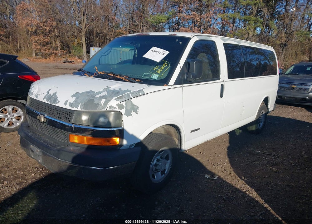 2004 CHEVROLET EXPRESS VIN: 1GAGG25U141214909