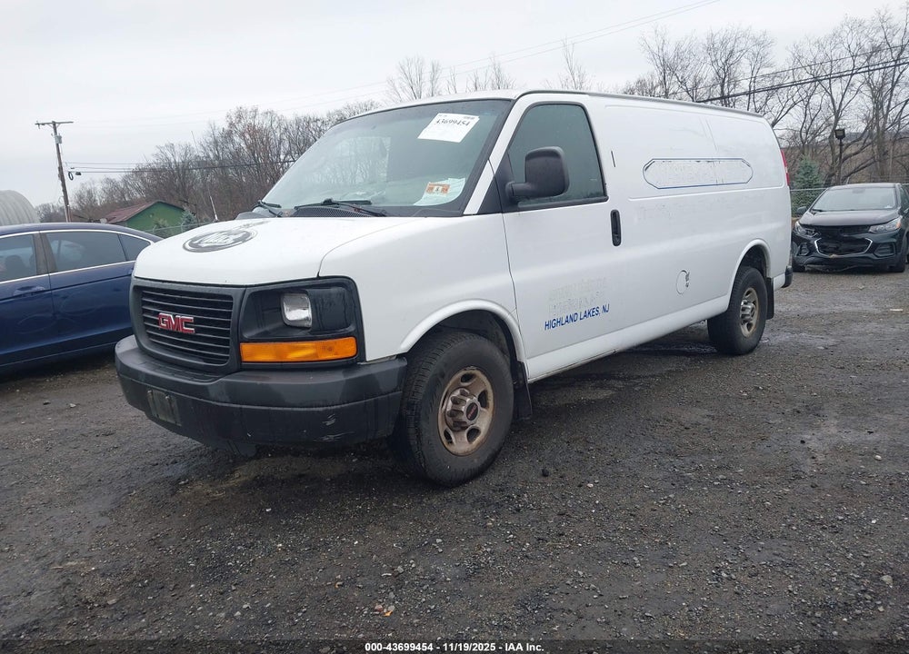 2013 GMC SAVANA 2500 WORK VAN VIN: 1GTW7FCAXD1143292