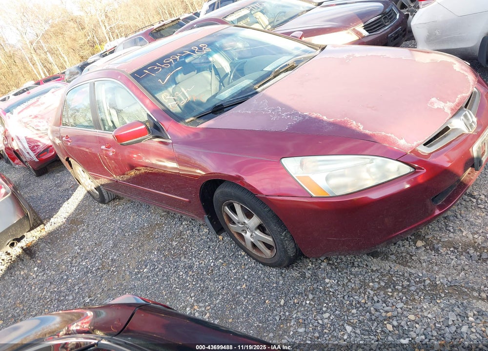 2005 HONDA ACCORD 3.0 EX VIN: 1HGCM66555A060477