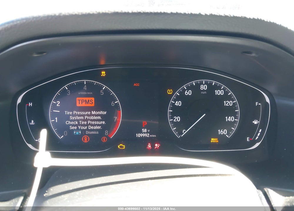 2019 HONDA ACCORD SPORT VIN: 1HGCV1F30KA010094