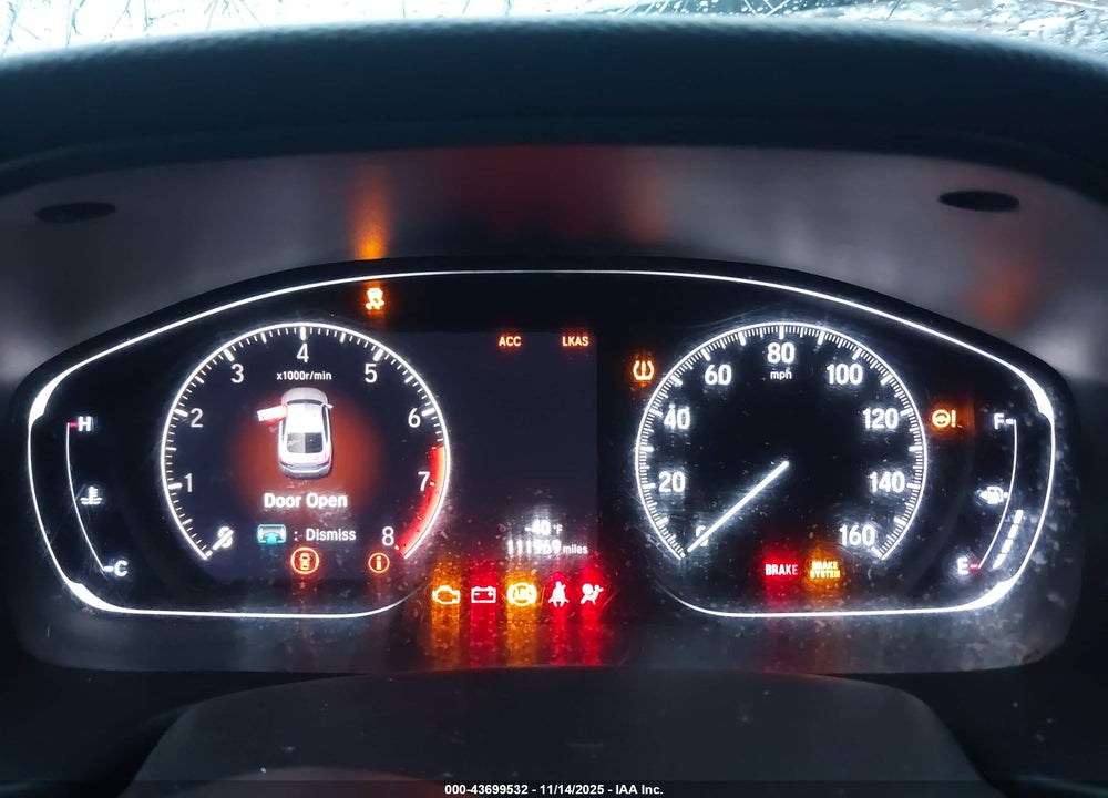 2019 HONDA ACCORD VIN: 1HGCV1F1XKA140091