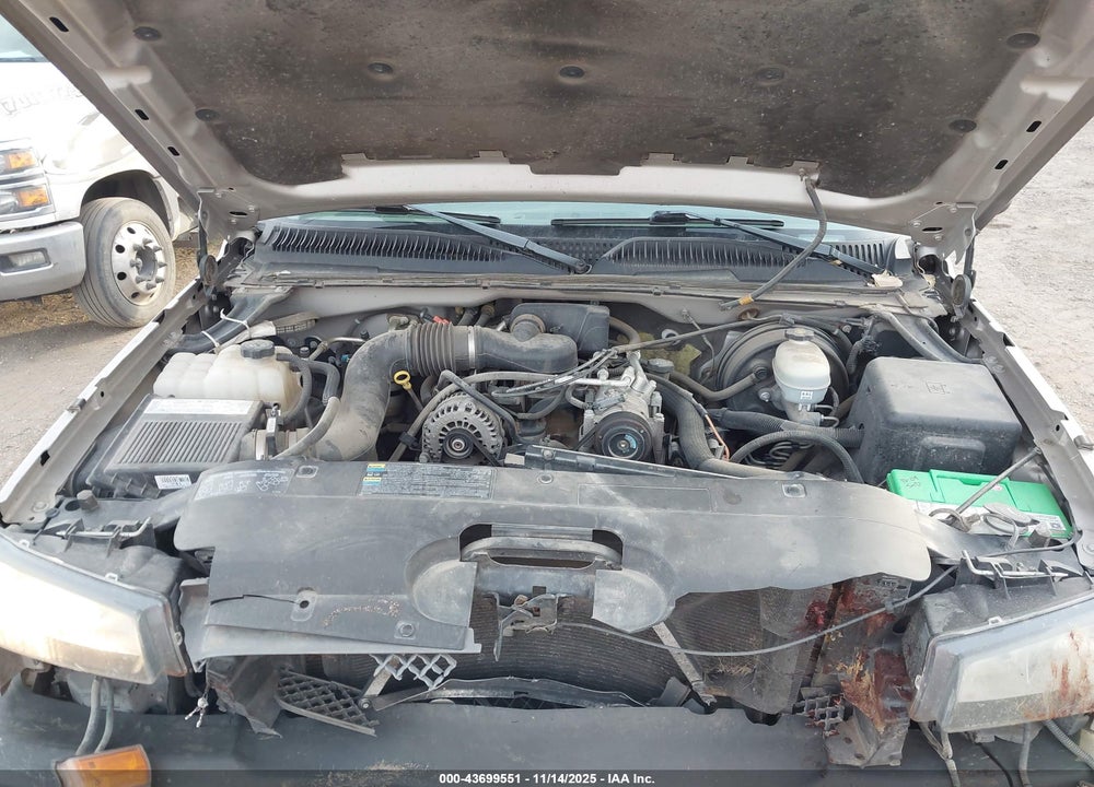 2005 CHEVROLET SILVERADO 1500 WORK TRUCK VIN: 1GCEC14X95Z253704