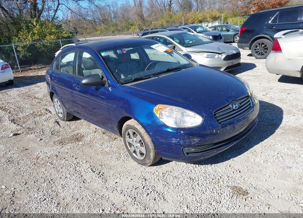 2008 HYUNDAI ACCENT GLS VIN: KMHCN46C68U250298