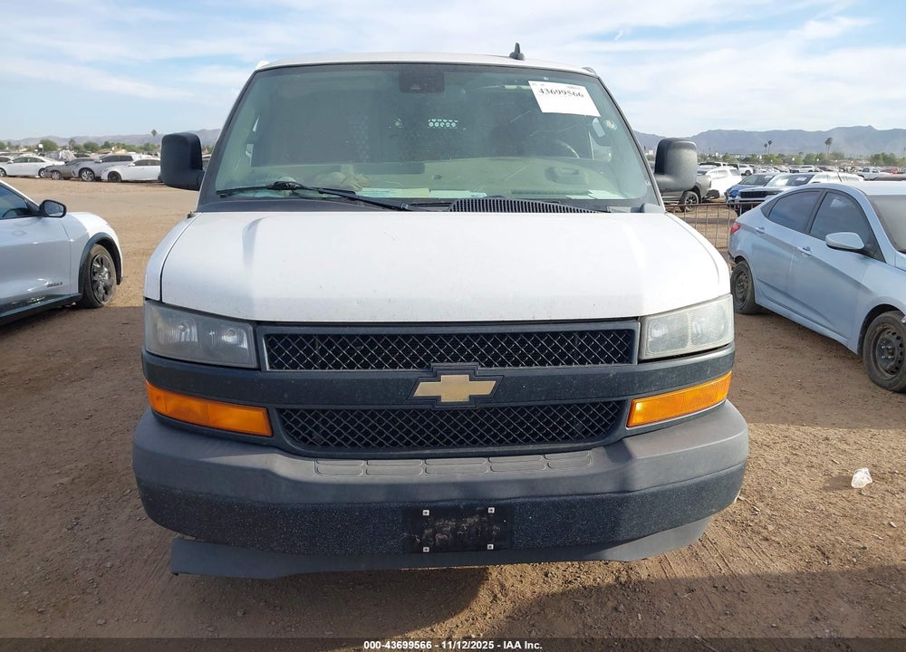 2019 CHEVROLET EXPRESS 2500 WORK VAN VIN: 1GCWGAFP2K1100100