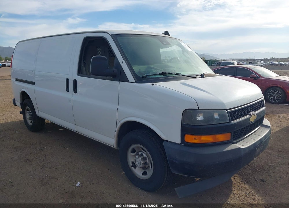 2019 CHEVROLET EXPRESS 2500 WORK VAN VIN: 1GCWGAFP2K1100100