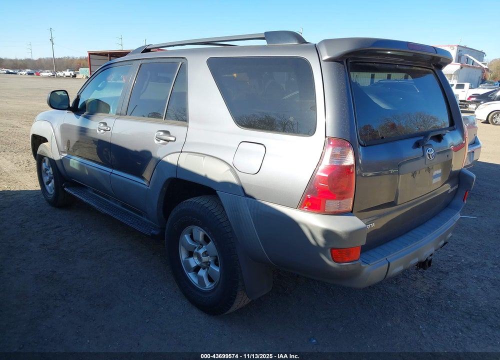2003 TOYOTA 4RUNNER SR5 V8 VIN: JTEBT14R830017014