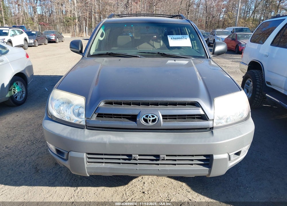 2003 TOYOTA 4RUNNER SR5 V8 VIN: JTEBT14R830017014