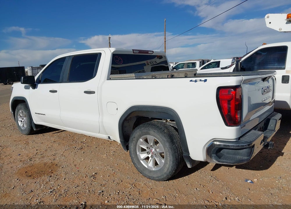 2021 GMC SIERRA 1500 4WD  SHORT BOX VIN: 3GTU9AEF1MG253307