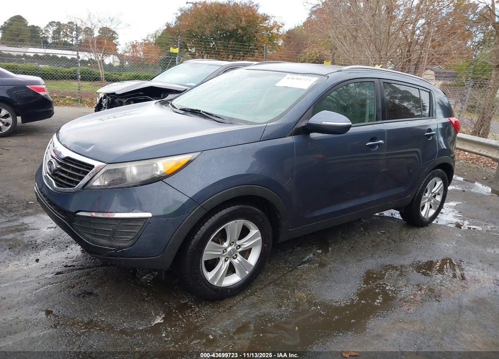 2011 KIA SPORTAGE LX VIN: KNDPB3A20B7029275