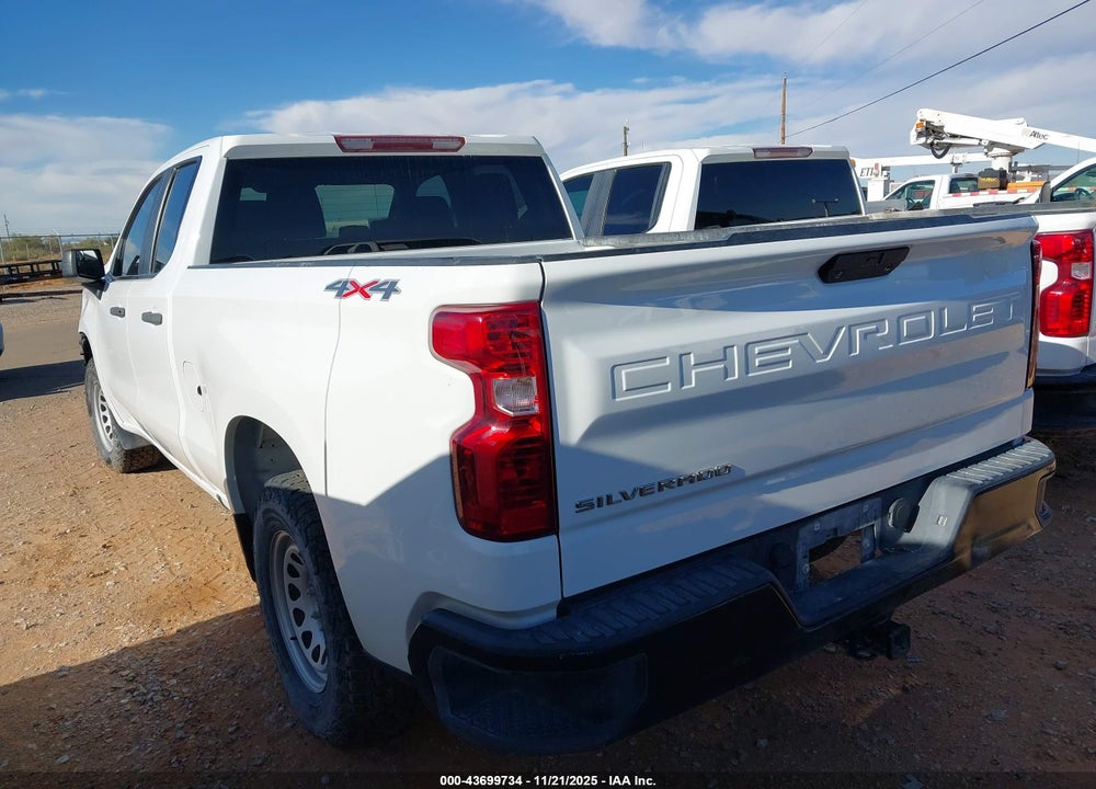 2021 CHEVROLET SILVERADO 1500 4WD STANDARD BED WT VIN: 1GCRYAEF5MZ322685