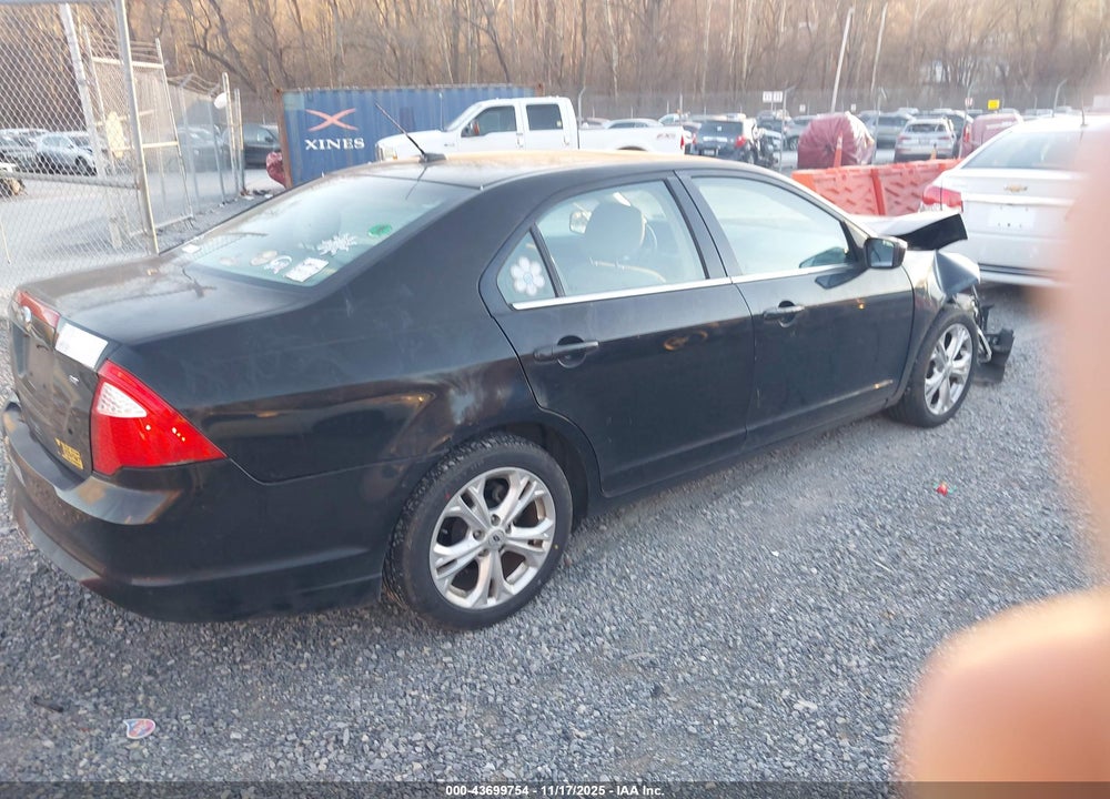 2012 FORD FUSION SE VIN: 3FAHP0HA8CR121218