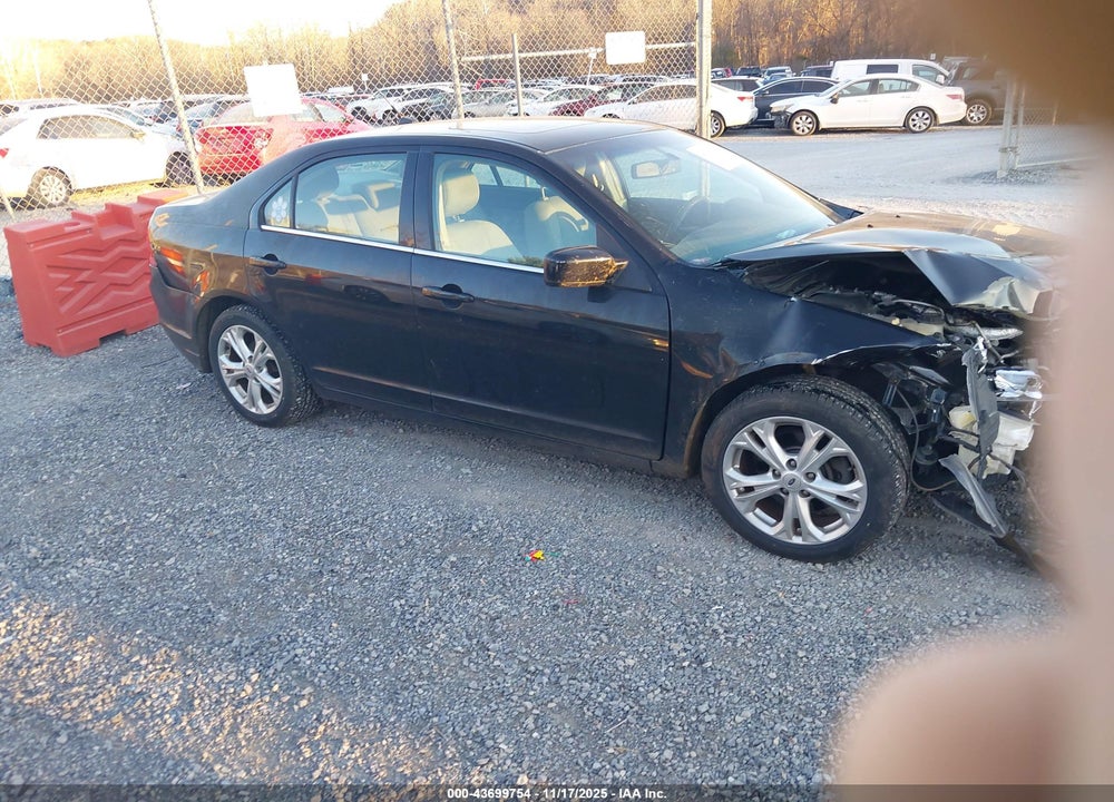 2012 FORD FUSION SE VIN: 3FAHP0HA8CR121218