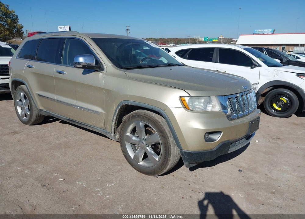 2011 JEEP GRAND CHEROKEE OVERLAND VIN: 1J4RR6GG9BC656938
