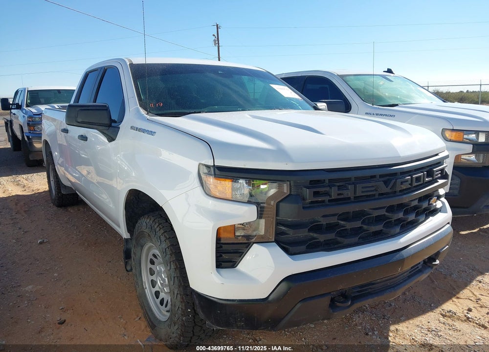 2023 CHEVROLET SILVERADO 1500 4WD STANDARD BED WT VIN: 1GCRDAED1PZ103253