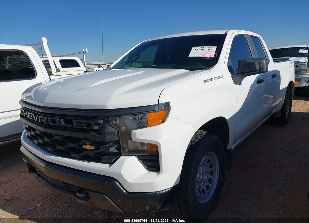 2023 CHEVROLET SILVERADO 1500 4WD STANDARD BED WT VIN: 1GCRDAED1PZ103253