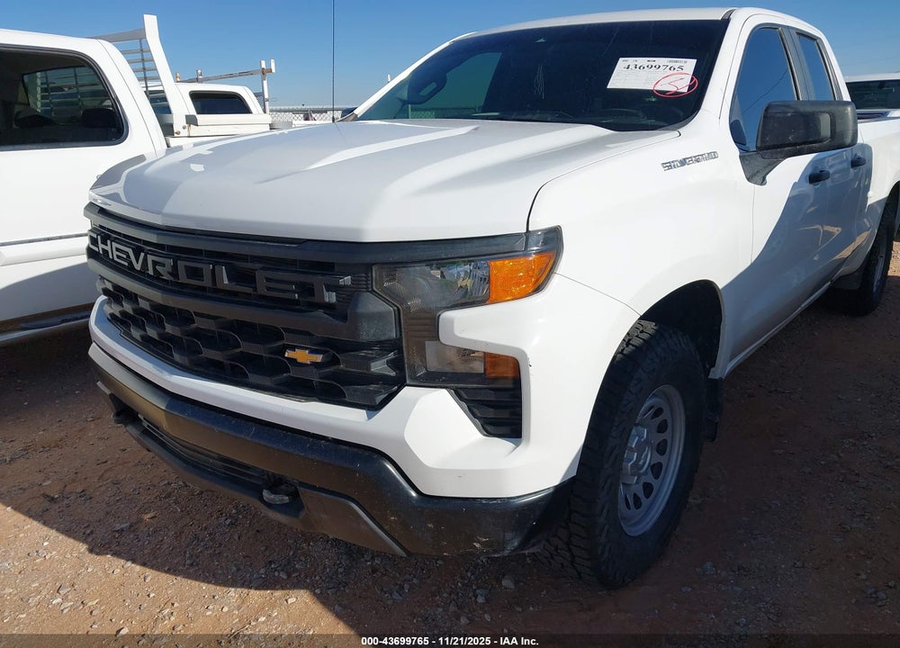 2023 CHEVROLET SILVERADO 1500 4WD STANDARD BED WT VIN: 1GCRDAED1PZ103253