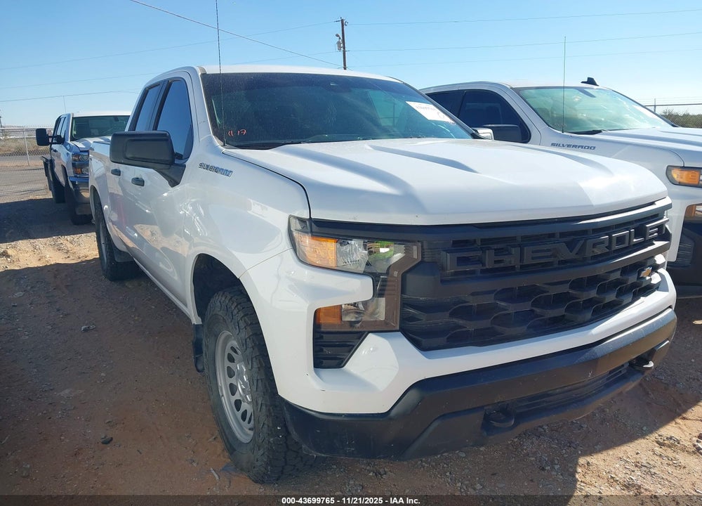 2023 CHEVROLET SILVERADO 1500 4WD STANDARD BED WT VIN: 1GCRDAED1PZ103253