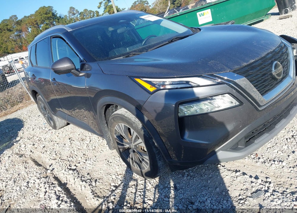 2021 NISSAN ROGUE SV FWD VIN: 5N1AT3BA5MC822912