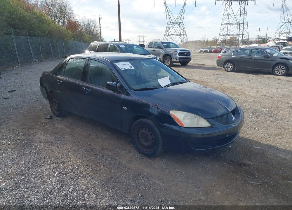 2004 MITSUBISHI LANCER ES VIN: JA3AJ26E24U066580
