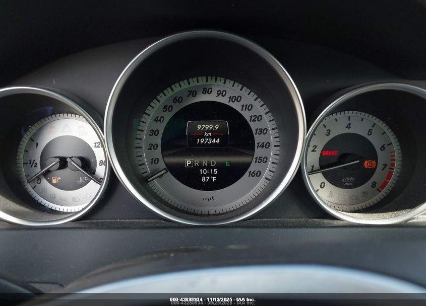 2013 MERCEDES-BENZ C 250 SPORT VIN: WDDGF4HB0DR298700