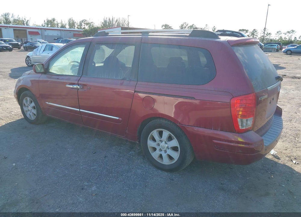 2007 HYUNDAI ENTOURAGE GLS/LIMITED/SE VIN: KNDMC233776021865