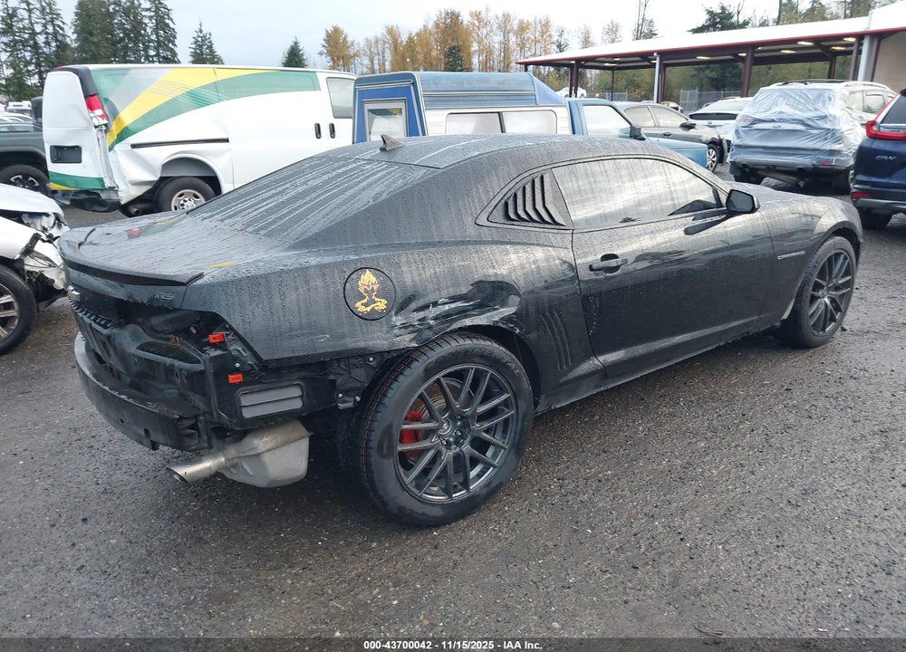 2011 CHEVROLET CAMARO 2LT VIN: 2G1FC1ED9B9199506