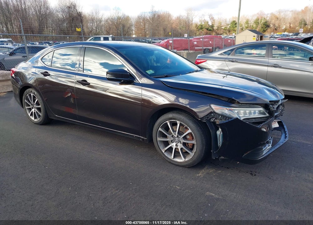 2015 ACURA TLX V6 TECH VIN: 19UUB3F5XFA000463