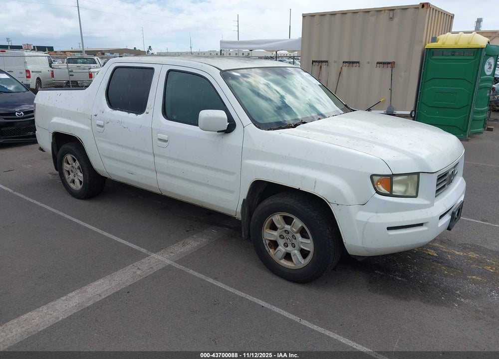 2007 HONDA RIDGELINE RTS VIN: 2HJYK164X7H525727
