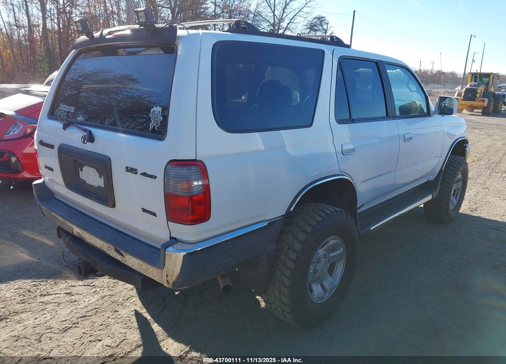 1999 TOYOTA 4RUNNER SR5 V6 VIN: JT3HN86R5X0203098