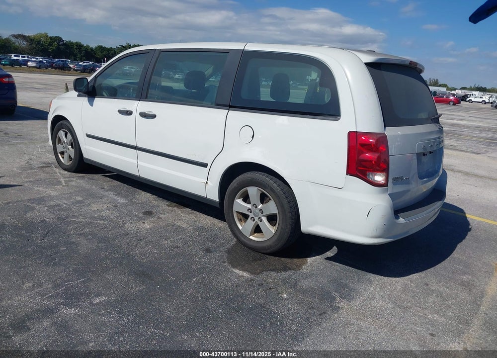 2015 DODGE GRAND CARAVAN AMERICAN VALUE PKG VIN: 2C4RDGBG1FR508345