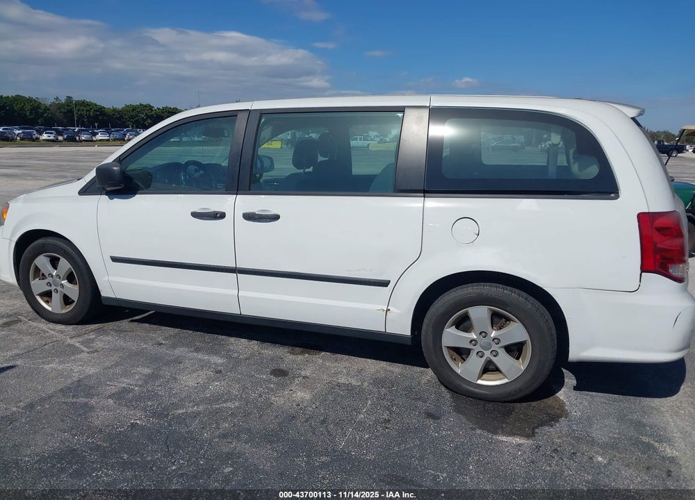 2015 DODGE GRAND CARAVAN AMERICAN VALUE PKG VIN: 2C4RDGBG1FR508345