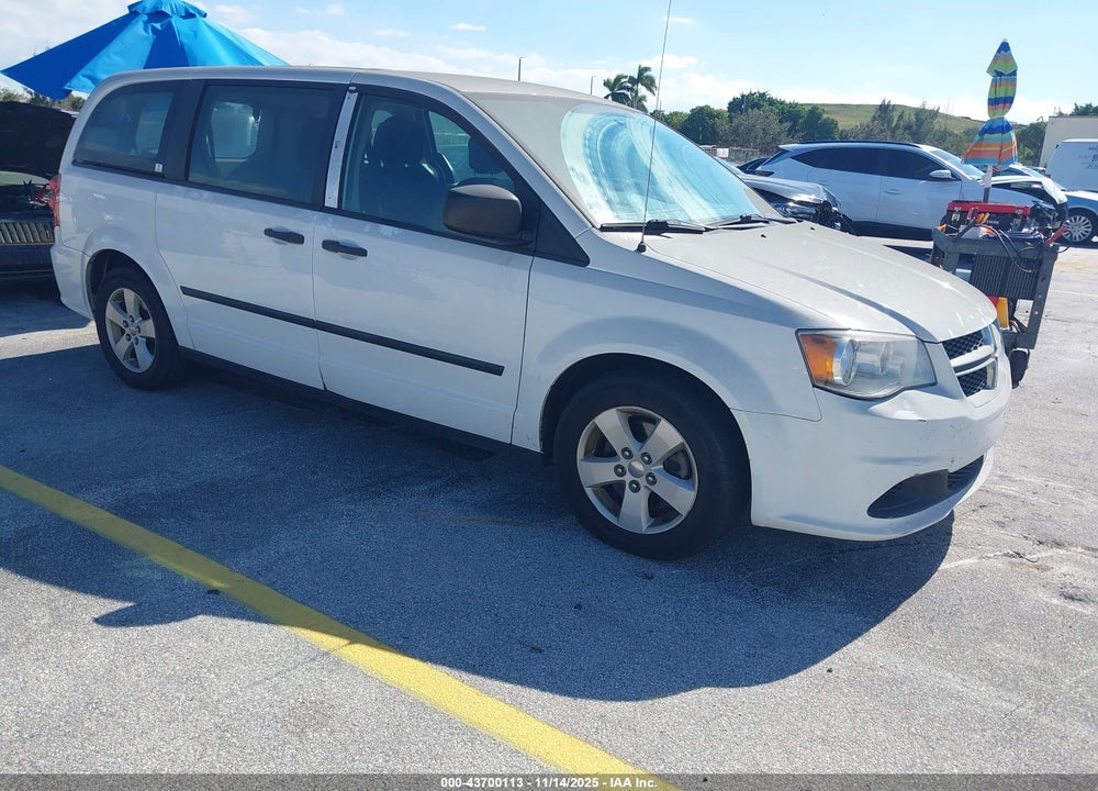 2015 DODGE GRAND CARAVAN AMERICAN VALUE PKG VIN: 2C4RDGBG1FR508345