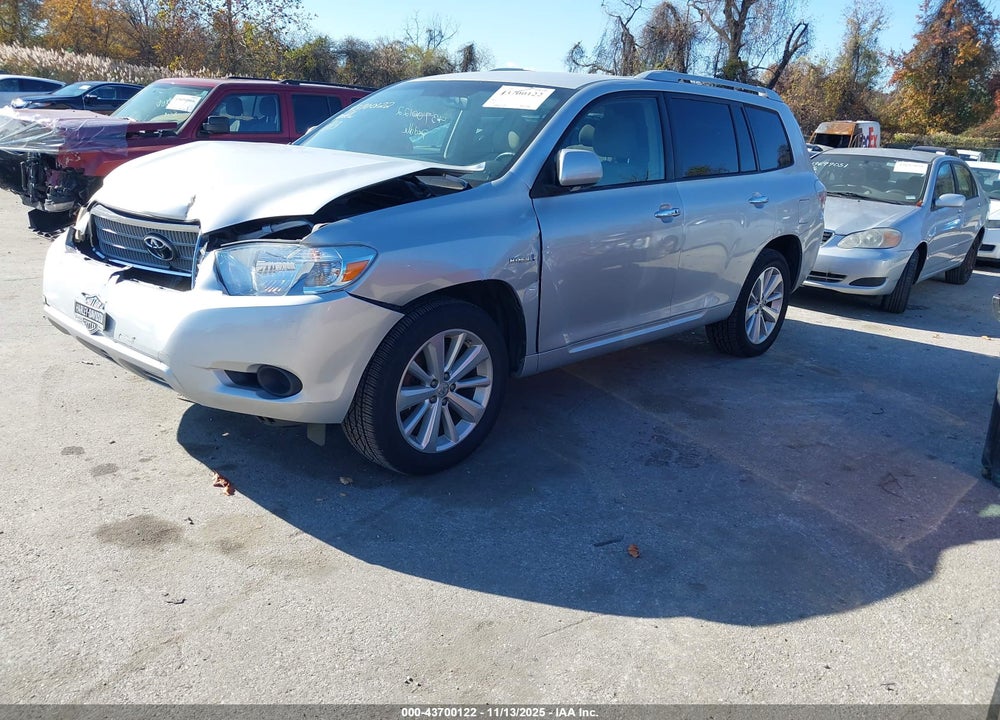 2009 TOYOTA HIGHLANDER HYBRID VIN: JTEEW41A592031552