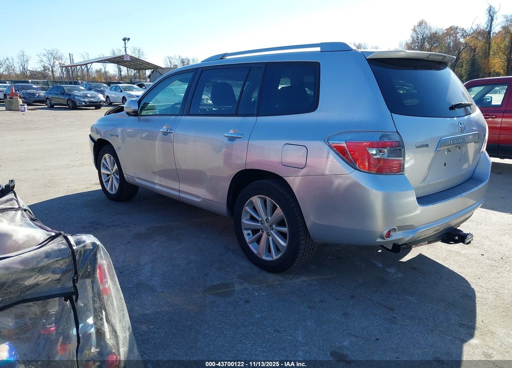 2009 TOYOTA HIGHLANDER HYBRID VIN: JTEEW41A592031552