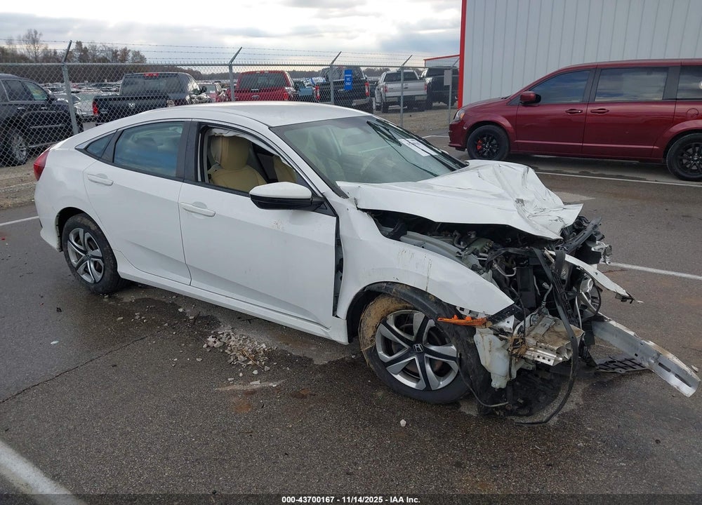 2018 HONDA CIVIC LX VIN: 2HGFC2F56JH601802