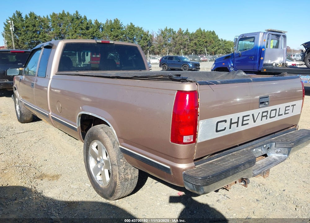 1996 CHEVROLET GMT-400 C1500 VIN: 1GCEC19R7TE121331