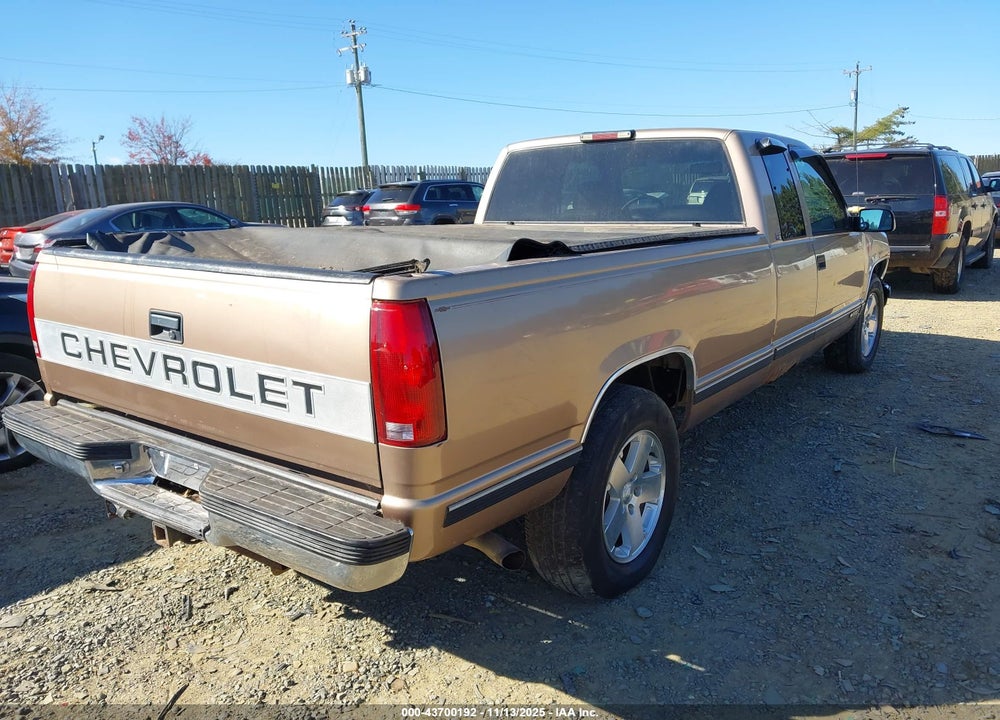1996 CHEVROLET GMT-400 C1500 VIN: 1GCEC19R7TE121331