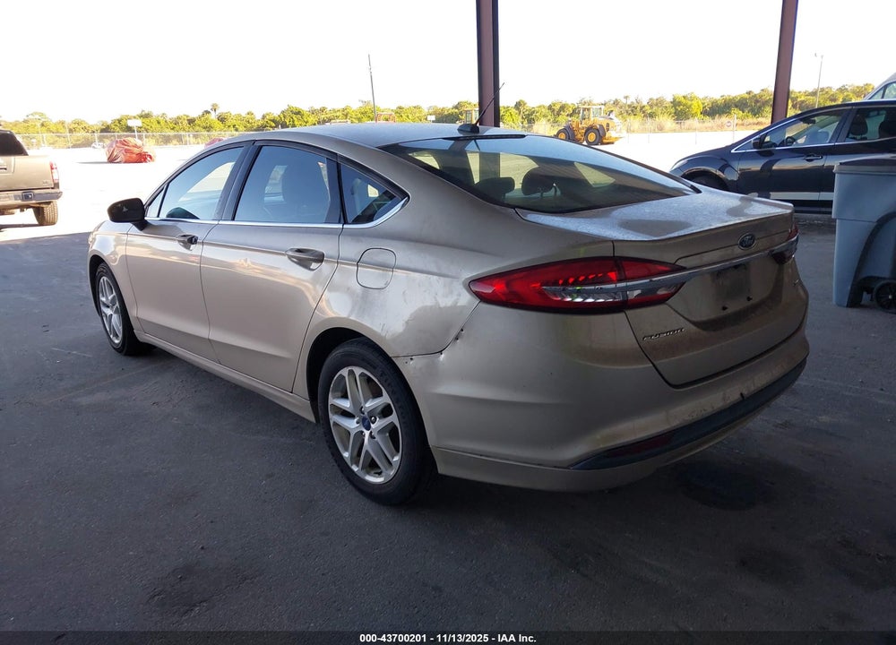 2017 FORD FUSION SE VIN: 3FA6P0H72HR151351