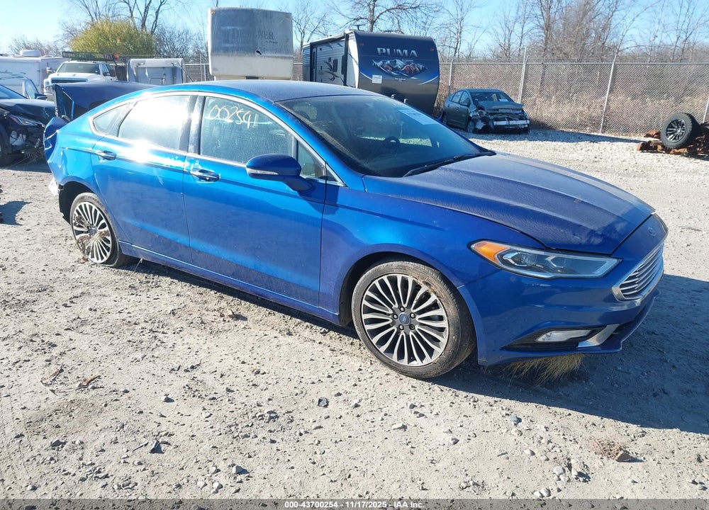 2017 FORD FUSION SE VIN: 3FA6P0HD8HR334520